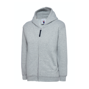 Childrens Classic Full Zip Hooded Sweatshirt