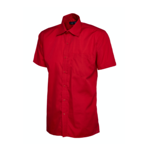 Mens Poplin Half Sleeve Shirt